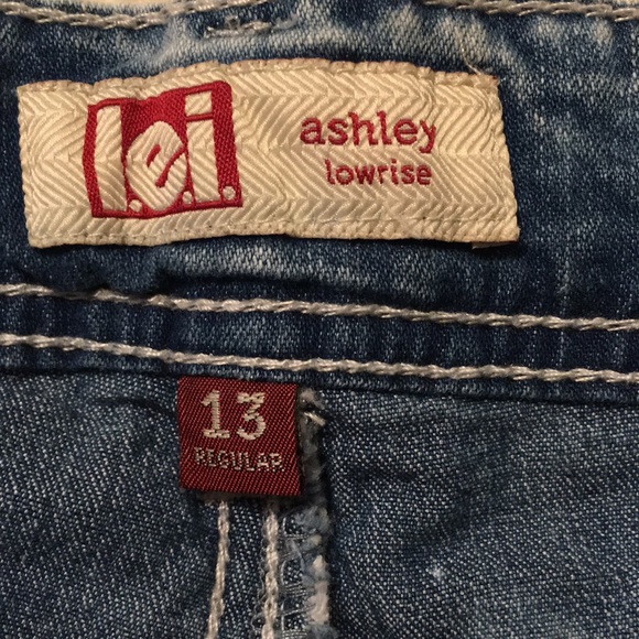 Ladies faded short l.e.i lowrise  13 regular - Picture 4 of 5